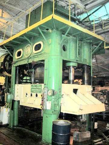HPM used 4 poist hydraulic stamping press
