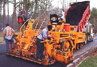 Road building equipment