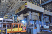 Danly 1600 ton double action press for sale