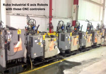 Kuka CNC controllers for our brand of Assembly Robotic Arms