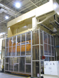 Used Williams and White 5000 ton 4 post Hydraulic stamping press for sale